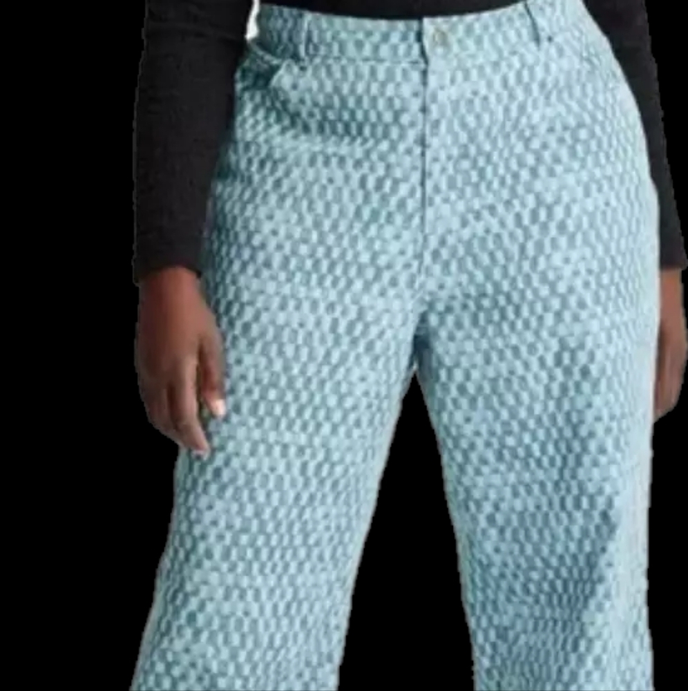 Future Collective Checkered Jeans size 20